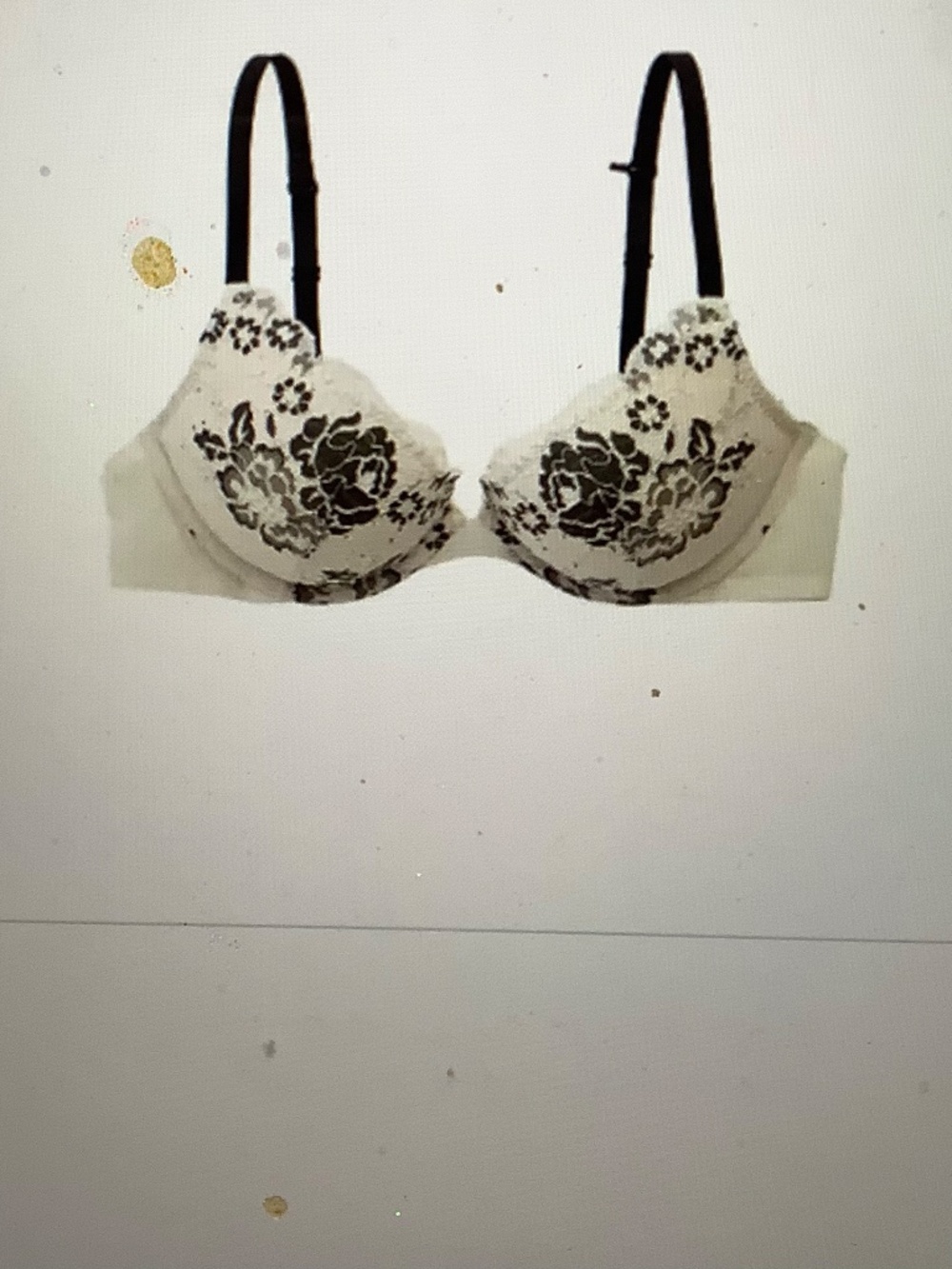 Parisian Intimates Push-Up Plunge Underwire Bra